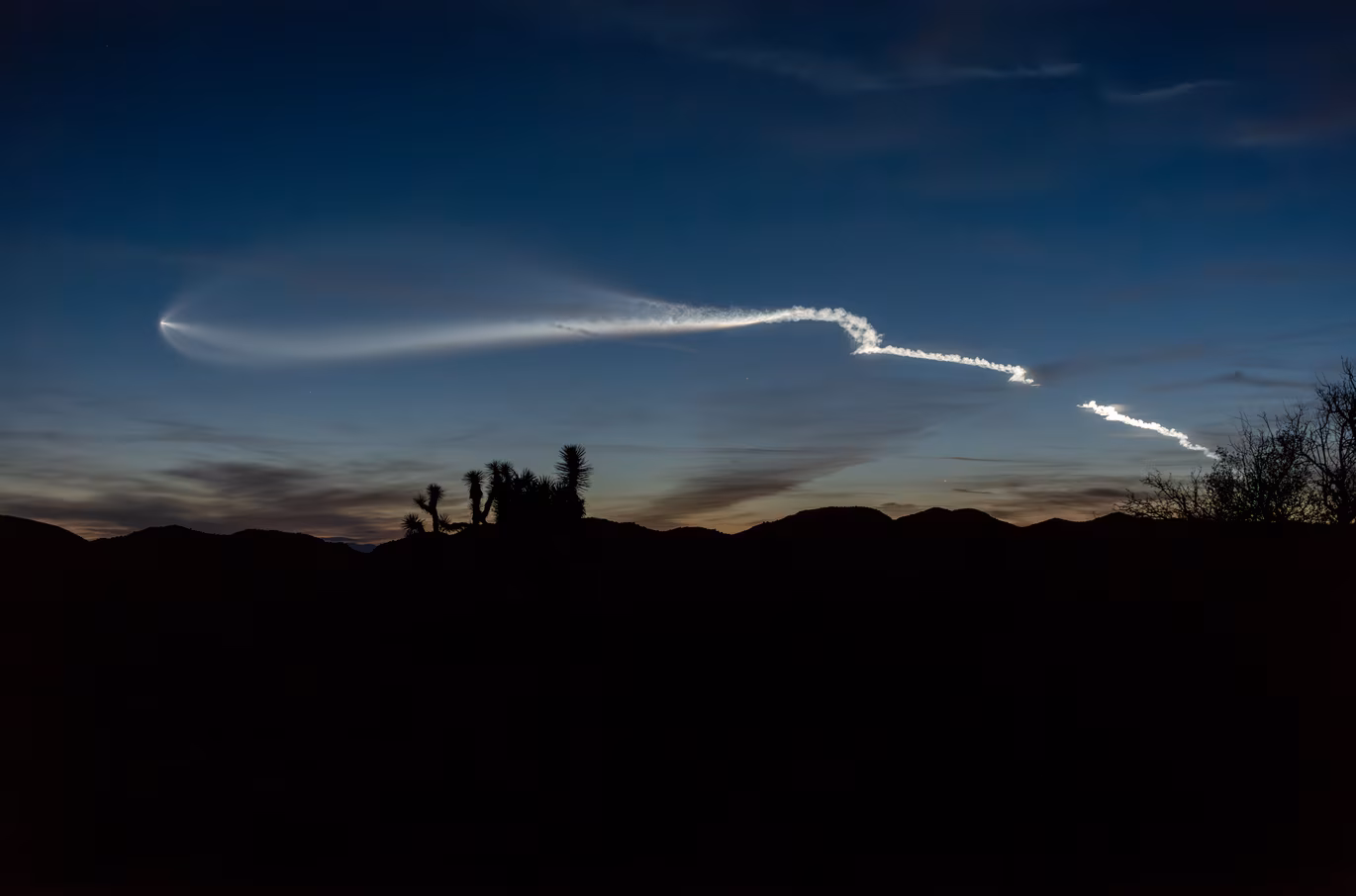 SpaceX Falcon 9 launch on February 14, 2026 from Vandenberg.