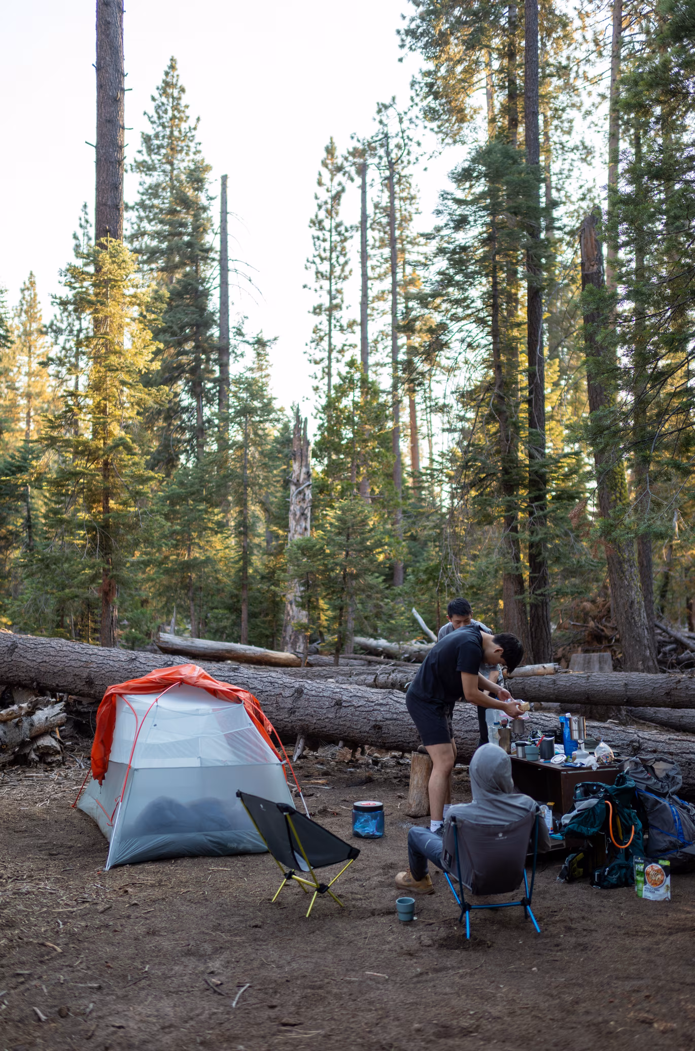 Little Yosemite Valley campground.
